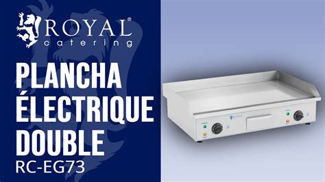 Plancha Lectrique Professionnelle Rc Eg Royal Catering