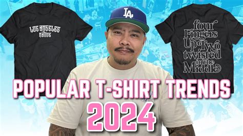 2024 T Shirt Trends Youtube