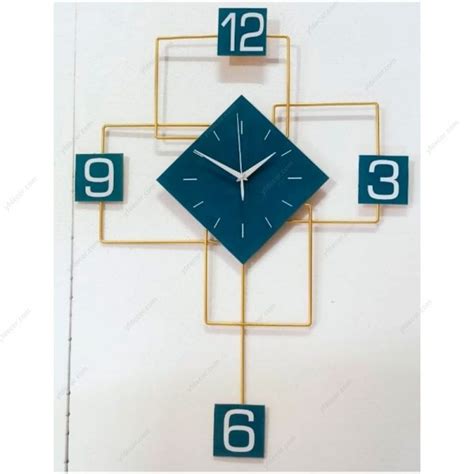 Buy Luxury Square Minimalist Wall Clock online in India - YF Decor