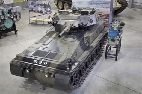 Fv101 Scorpion British Combat Vehicle Reconnaissance Tracked At The Tank Museum Bovington