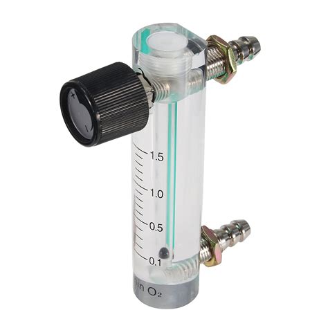 0 15lpm 15l Oxygen Flow Meter Flowmeter With Control Valve For Oxygen Air Gas