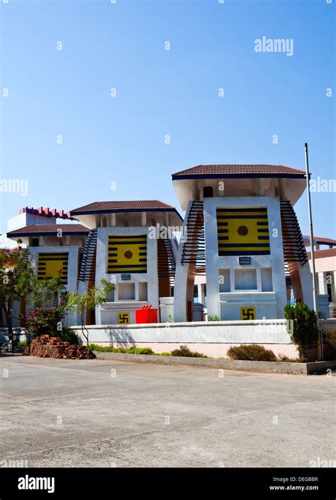 Facade Of A Temple Shri Shaneshwar Devasthan Shani Shingnapur