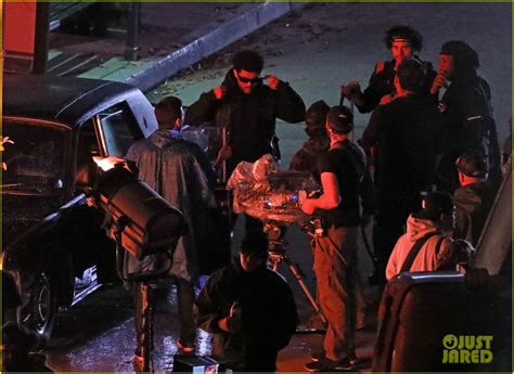The Weeknd Shoots Night Scenes for a New Music Video: Photo 4891937 ...