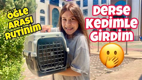 Okul Günü Öğle Arası Rutini Vlog Tuana Zeybek YouTube