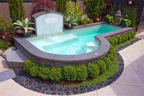 Small Backyard With Pool Top 6 Pool Ideas For Tiny Backyards