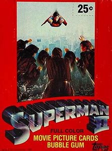 Swap Trading Cards Checklist And Photos For Topps Superman II Movie