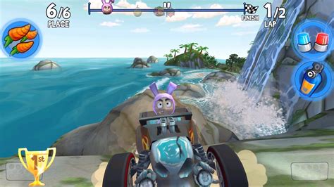 Racing All Shortcuts Bunny Beach Buggy Racing 2 YouTube