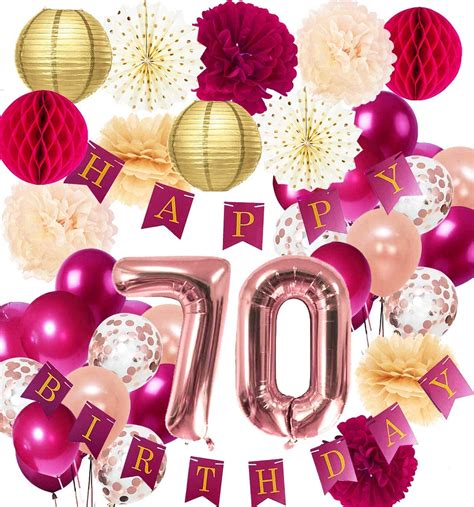 What Are The Colors For 70th Birthday