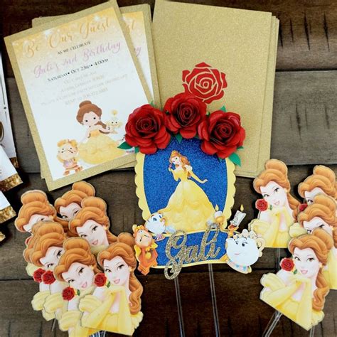 Belle Party Favors Etsy