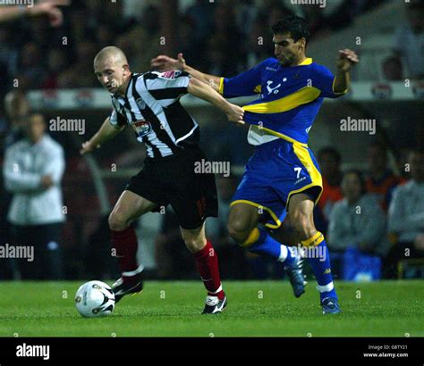 Soccer Carling Cup Round Grimsby Town Tottenham Hotspur Blundell Park