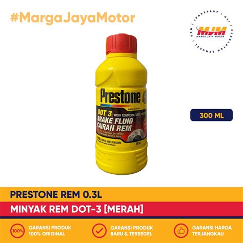 Jual Prestone Brake Fluid Dot Merah Ml Minyak Rem Prestone