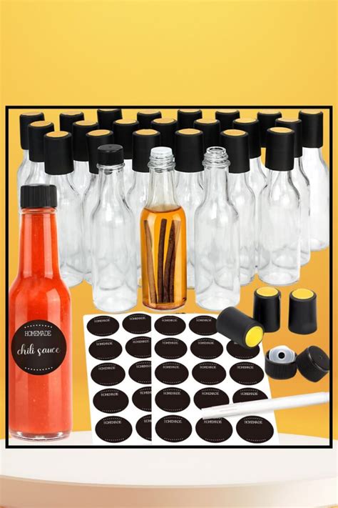 Best Empty Hot Sauce Bottles Complete Sets The Fairy Kitchen
