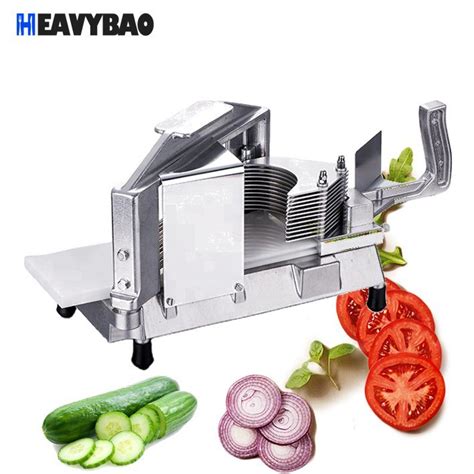 Heavybao Tomato Slicer Machine Manual Vegetables Cutter Fruits Cutter