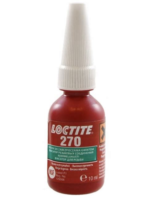 Klej do zabezpieczenia gwintów LOCTITE 270 10ml 270 za 54 50 zł z Toruń