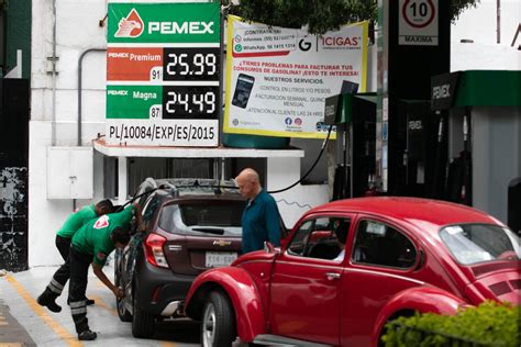 El precio de la gasolina alcanza una variación de 25 27 en el sexenio