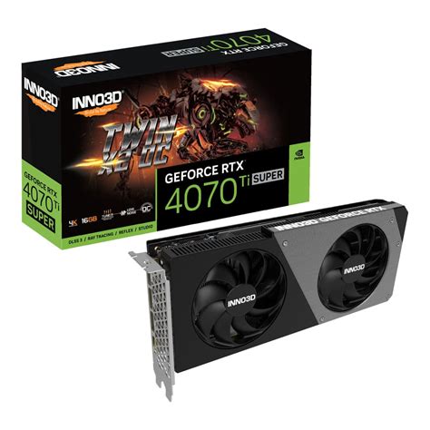 Vga การ์ดแสดงผล Inno3d Geforce Rtx 4070 Ti Super Twin X2 Oc 16gb Gddr6x N407ts2 166xx 186156n