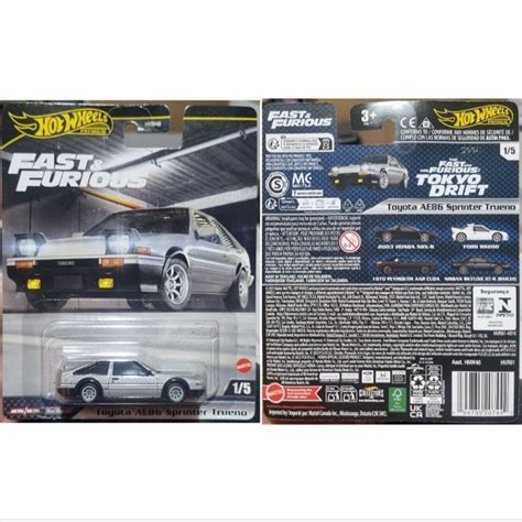 Jual Hot Wheels Premium Fast Furious Tokyo Drift Toyota Ae Sprinter Trueno Shopee Indonesia