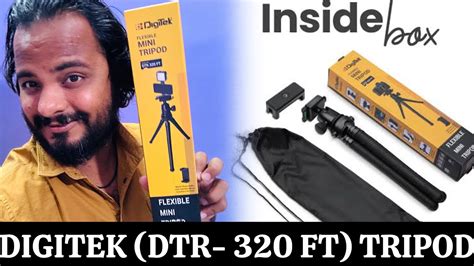 Unboxing And Review Of Digitek Dtr Ft Tripod Youtube