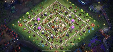 Best Anti 2 Stars Base Th11 With Link Hybrid 2022 Town Hall Level 11 Base Copy 72