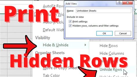 How To Show Only Hidden Rows In Excel Templates Sample Printables