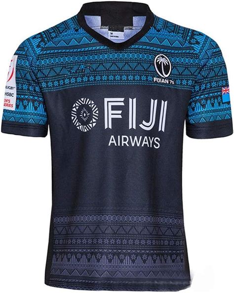 KKSY Rugby Jersey 2020 Siete De Fiyi Jersey De Rugby Fiji Sevens Fan T