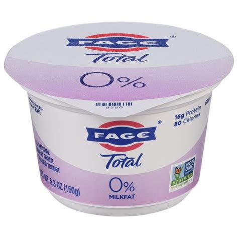 Fage Total Yogurt Nonfat Greek Strained Publix Super Markets