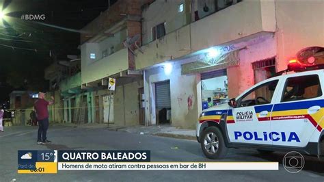 Quatro pessoas são baleadas em bar de BH e uma morre Minas Gerais G1