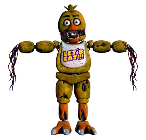 Withered Classic Chica By Pueblo12 On Deviantart