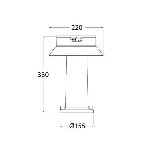 Borne Solaire LED FELICE 400 33cm Avec Capteur PIR 3 Modes De