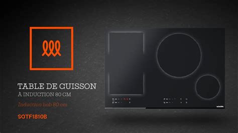 Table De Cuisson Induction Cm Sotf B Noir Scholt S