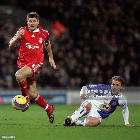 Steven Gerrard Blackburn Rovers Photos And Premium High Res Pictures