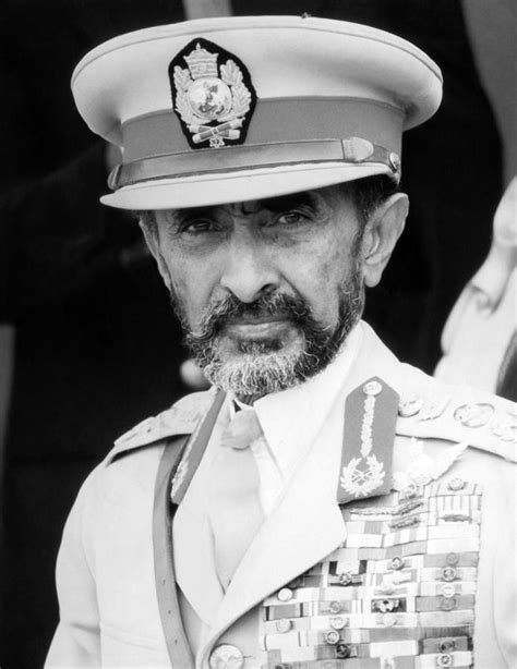 Emperor Haile Selassie Ca 1970 By Everett