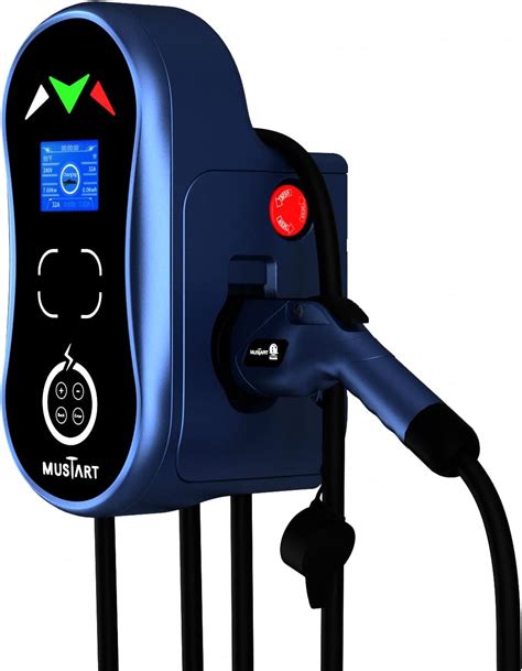 Buy MUSTART Level 2 EV Charger With WiFi 16 25 32 Smart Electric