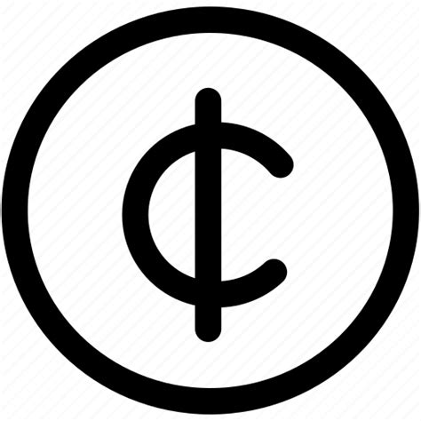 Cent Symbol Svg