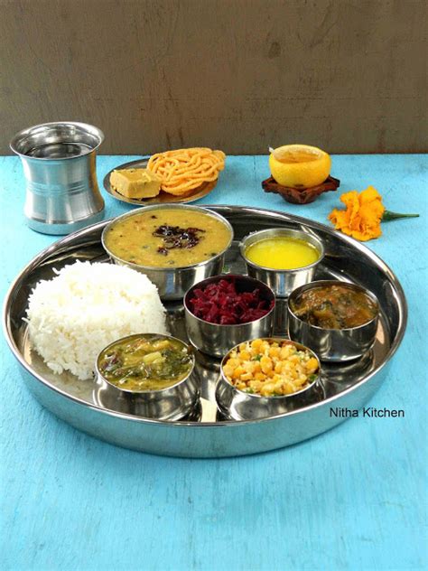 South Indian Veg Lunch Menu Idea 1 Nitha Kitchen