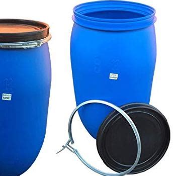 200升蓝色塑料桶 桶海鲜存储 Buy 200l Hdpe Blue Open Top Plastic Drum Product on