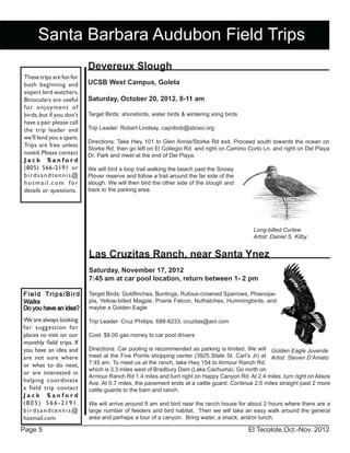 Nov 2012 Santa Barbara Audubon PDF