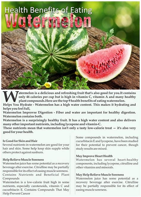 Health Benefits of Eating Watermelon | Tribe and Elan