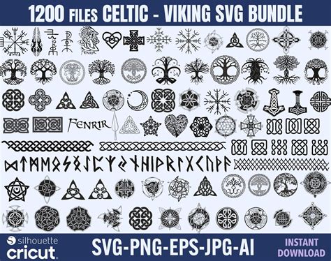 Viking Svg Celtic Svg Celtic Decor Svg Tree Of Life Svg Celtic