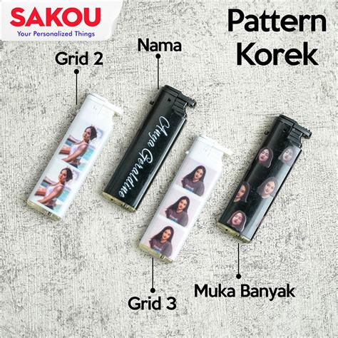 Jual Korek Api Bara Lighter Custom Promosi Mancis Cetak Print Warna