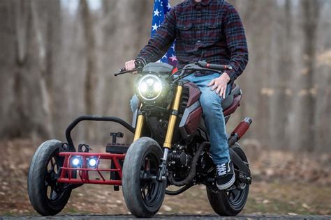 Honda Msx Grom Looks Great With Sidecar Bikesrepublic