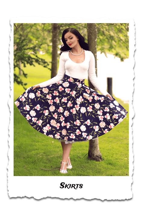 1950s Vintage Clothing Vintage Inspired Dresses And Skirts British Retro