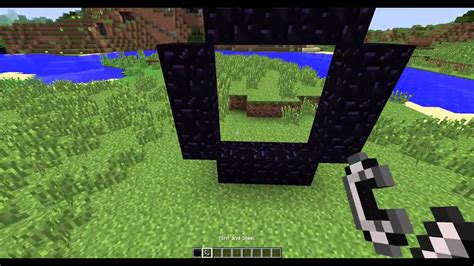 minecraft poradnik 1 jak zrobić portal do netheru YouTube