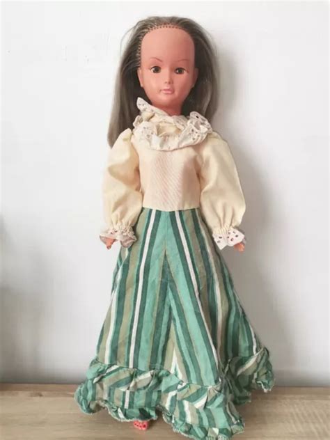 ANCIENNE POUPÉE DOLLY gege vintage retro année 70 80 EUR 15 00