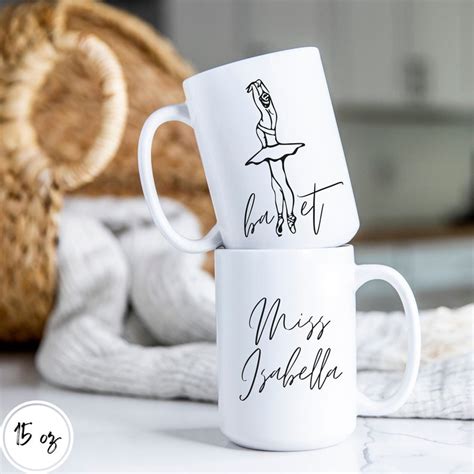 Ballet Teacher Gift For Ballerina Mug Gift For Dancer Dance Etsy