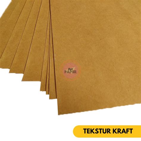 Jual Kertas Kraft A Liner Gsm Isi Lembar Kertas Kraft Liner