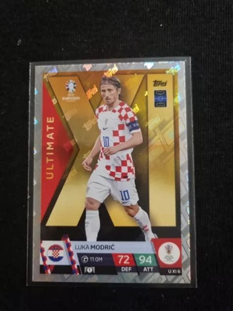 LUKA MODRIC ULTIMATE XI 6 Topps Match Attax UEFA EURO 2024