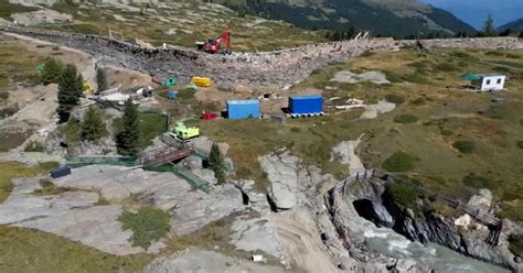 Vecchia Diga Della Val Martello I Lavori Di Restauro Procedono Spediti