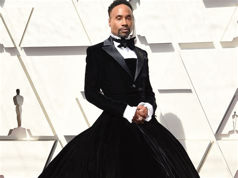 Actor Billy Porter Wore A Tuxedo Dress To The Oscars Business Insider