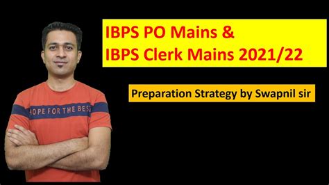 Last Days Strategy For Ibps Po Mains Ibps Clerk Mains